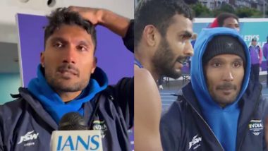 Tejaswin Shankar's Tears Fuel Sarvesh Kushare's Historic Silver Medal at CWG 2026 (Watch Video)