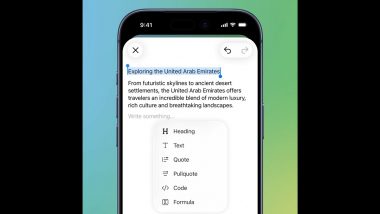 Telegram Rich Text Editor Feature Launched for Premium Users; Know What It Brings