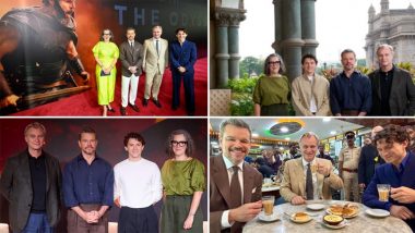 &lsquo;The Odyssey&rsquo; Asia Premiere Exclusive: Christopher Nolan, Matt Damon, Tom Holland Win Hearts in Mumbai, India (Watch Videos)