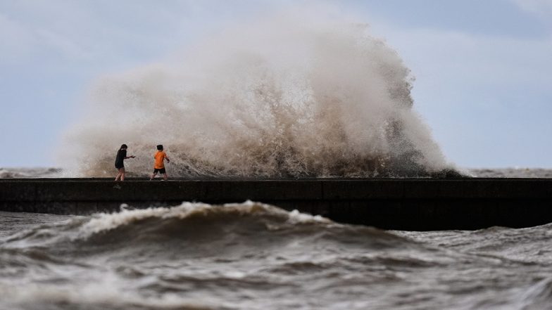 Tropical Storm Bertha Makes Landfall in Louisiana, Strong Winds Batter Gulf Coast