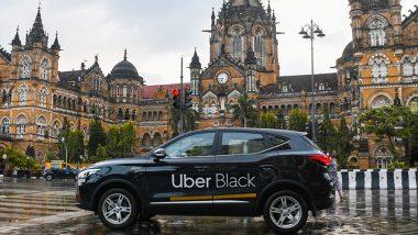Mira Road Horror: Uber Black Driver Drags Biker for Half a Kilometre After Falling Asleep at the Wheel, Video Surfaces