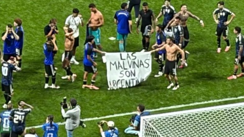 Argentina Players Face FIFA Sanctions After Displaying 'Las Malvinas Son Argentinas' Banner Post World Cup Semi-Final Win Over England