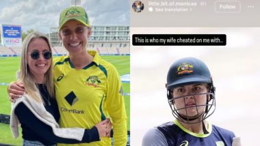 Australian Women's Cricketer Ashleigh Gardner Accused of Cheating with Teammate Georgia Voll by Estranged Wife Monica Wright