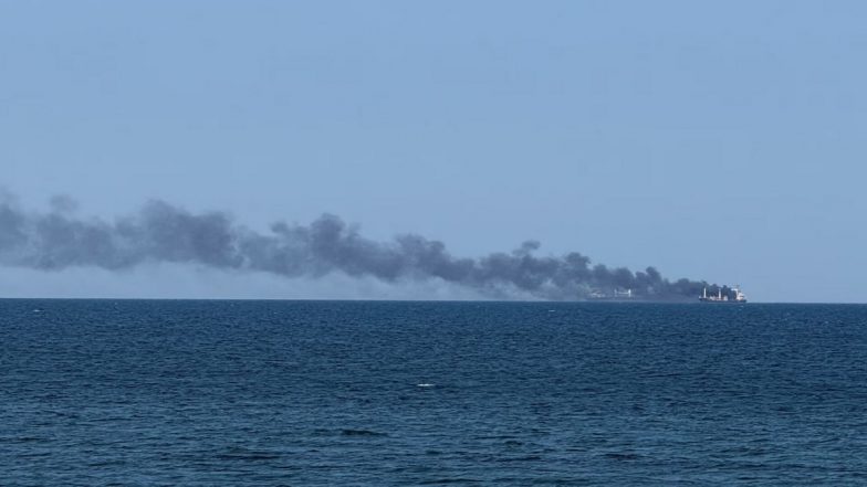 Merchant Vessel With 4 Indians Struck at Ukraine's Odesa Port, 2 Safe, Search On for Others