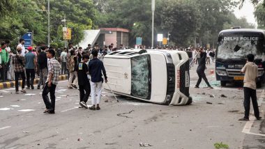 Jantar Mantar: Delhi Police Register FIR Against Unidentified Persons Over Stone Pelting, Vandalism During CJP Rally