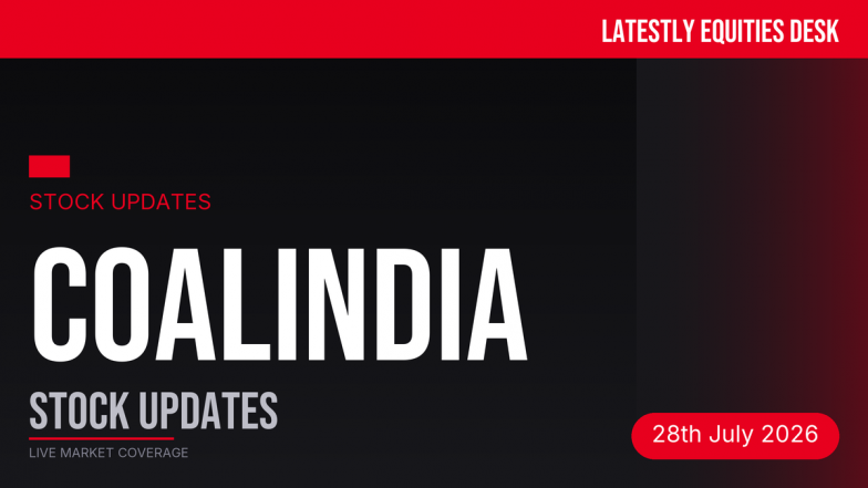Coal India Stock Update: Share Price Slips 2% on Q1 Earnings Miss