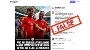 social-viral-Lamine Yamal's Father Mounir Nasraoui's Age is 34? Fact Check Calls Claim False