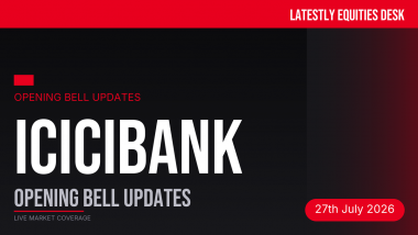 ICICI Bank Opening Bell Updates: Strong Q1 Earnings Drive Positive Sentiment