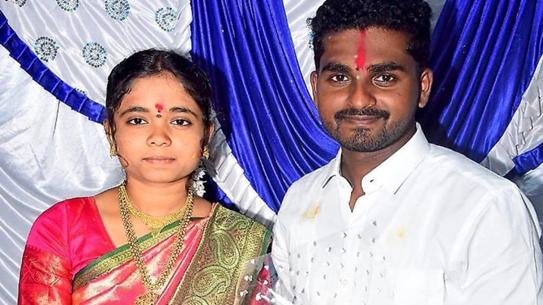 Karnataka: Man Kills Wife With Helmet 4 Months After Marriage in Hubballi Following Domestic Dispute (Watch Video)
