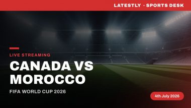 How to Watch Canada vs Morocco Live Streaming Online and TV Channel Telecast of FIFA World Cup 2026