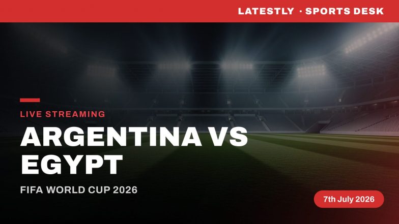 How to Watch Argentina vs Egypt Live Streaming Online and TV Channel Telecast of FIFA World Cup 2026