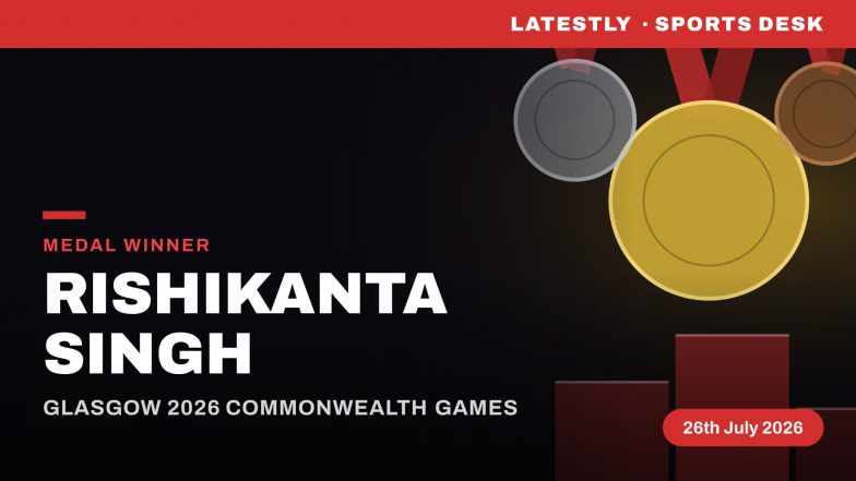 Rishikanta Singh Wins Silver Medal at Commonwealth Games 2026 in Men's 60kg Weightlifting