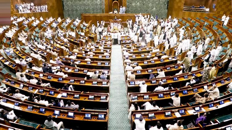 Lok Sabha Adjourned for the Day Amid Opposition Protests As Anti-Paper Leak Bill Sparks Heated Debate