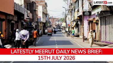 Meerut Latest News Today on July 15th, 2026: PM Modi Inaugurates RRTS, Power Outages & Crime Updates