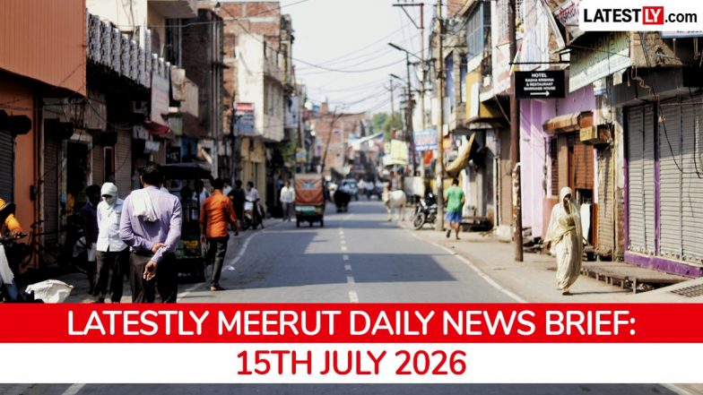 Meerut Latest News Today on July 15th, 2026: PM Modi Inaugurates RRTS, Power Outages &amp; Crime Updates