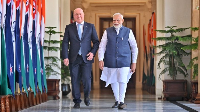 PM Narendra Modi To Make First Official Visit to New Zealand Next Week, Announces NZ Prime Minister Christopher Luxon