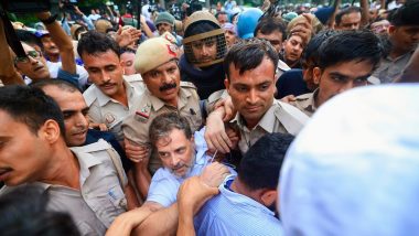 Why Rahul Gandhi Staged a Sit-In Near PM Modi&rsquo;s Residence, Congress MP Explains (Video)