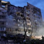 Russia Launches Massive Missile, Drone Attack on Kyiv; At Least 5 Killed, Buildings Collapse