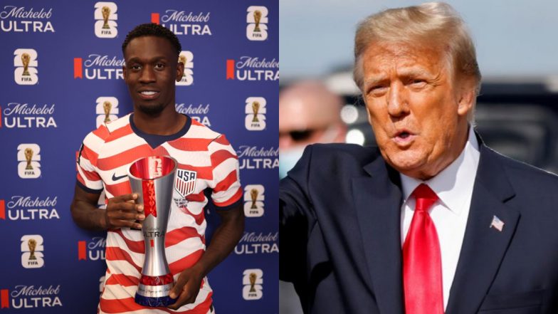 Donald Trump's Diplomatic Foul Play? FIFA Mysteriously Lifts Folarin Balogun's Red Card