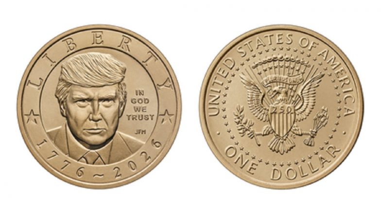 US Unveils USD 1 Coin Featuring Donald Trump to Mark America's 250th Independence Anniversary