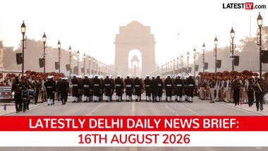 Delhi Latest News Today on August 16th, 2026: Heritage Plan, Drowning Tragedy & Crime Updates