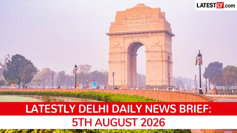 Delhi Latest News Today on August 5th, 2026: School Bomb Threats, E20 Fuel Protest &amp; Air India Turbulence