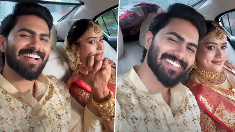 &lsquo;Bigg Boss Malayalam 7' Winner Anumol Marries Tamil Actor Bhuvanesh Rajendiran; Suresh Gopi Attends Wedding Ceremony in Guruvayoor