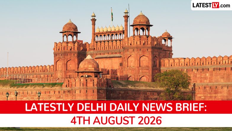 Delhi Latest News Today on August 4th, 2026: School Bomb Threats, Kejriwal Protest &amp; Major Drug Seizure