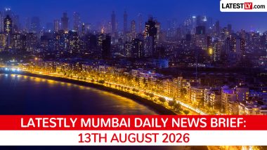 Mumbai Latest News Today on August 13th, 2026: Landslide Tragedy, Vile Parle Fire & Key State Updates