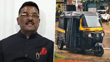 Will Auto, Taxi Drivers Lose Licences for Not Speaking Marathi in Maharashtra? Minister Pratap Sarnaik Explains (Video)
