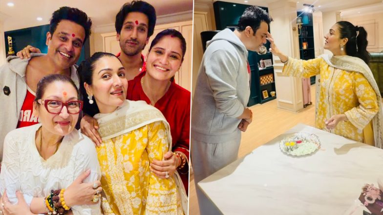 Govinda Missing From Tina Ahuja&rsquo;s Raksha Bandhan Photos Amid Ongoing Feud With Sunita Ahuja
