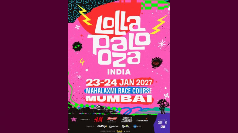 Lollapalooza India 2027: Popular Music Festival To Return to Mumbai in January