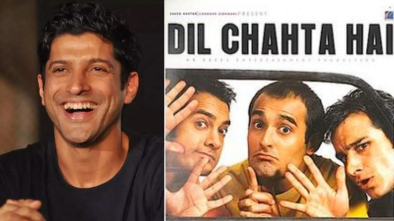 Farhan Akhtar Celebrates 25 Years of Cult Classic &lsquo;Dil Chahta Hai&rsquo;, Says Akash, Sameer and Sid Haven&rsquo;t Aged a Day (View Post)