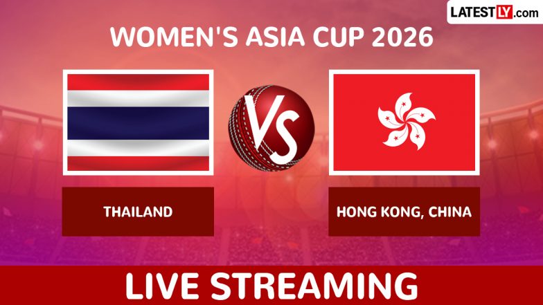 Thailand vs Hong Kong, China Live Streaming and Free Telecast of Women's Asia Cup 2026 in India