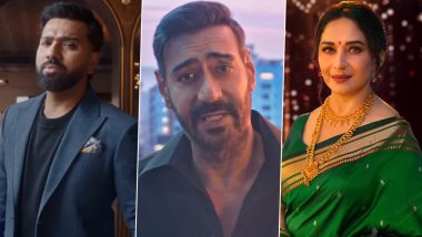 Bollywood Stars Ajay Devgn, Madhuri Dixit and Cricket Icon Rohit Sharma Headline Sony Pictures India&rsquo;s Mega Festive Season Slate