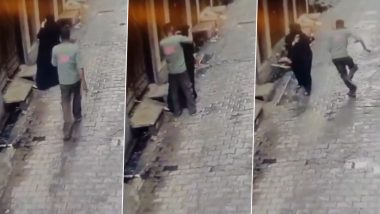 Moradabad: Man Arrested After CCTV Video Captures Him Groping Burqa-Clad Woman
