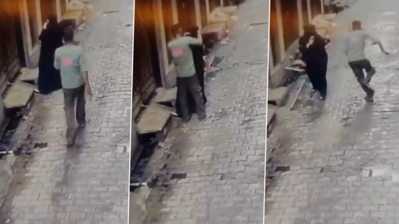 Moradabad: Man Arrested After CCTV Video Captures Him Groping Burqa-Clad Woman