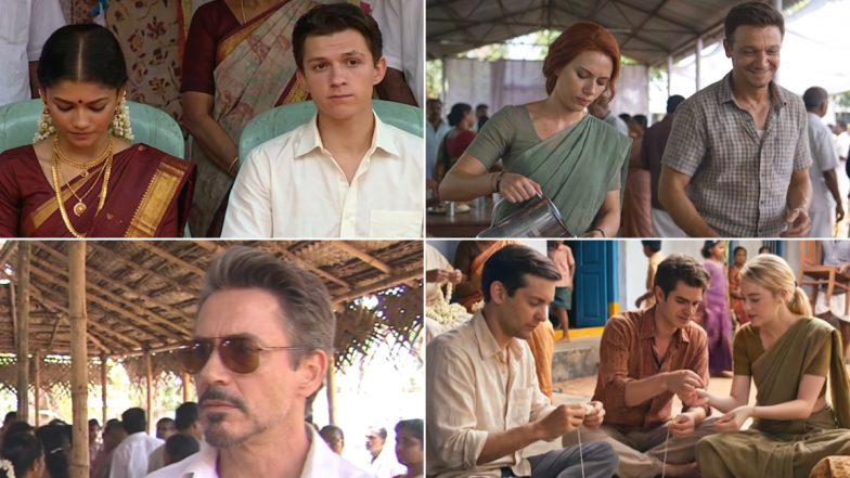 Tom Holland and Zendaya&rsquo;s AI-Generated Star-Studded South Indian Wedding Video Goes Viral &ndash; WATCH