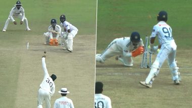 Rishabh Pant and Manav Suthar Execute Perfect Plan to Dismiss Pasindu Sooriyabandara in IND vs SL 2nd Test 2026