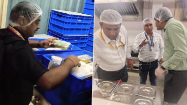 Expired Curd, Milk and Fungal Vegetables Found During Karnataka Railway Food Inspection (Video)