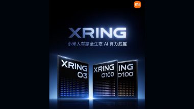 Xiaomi Xring O3, Xring O100 and Xring D100 Announced; Chinese Tech Giant Reveals New Proprietary Processors and AI Chips; Details Here