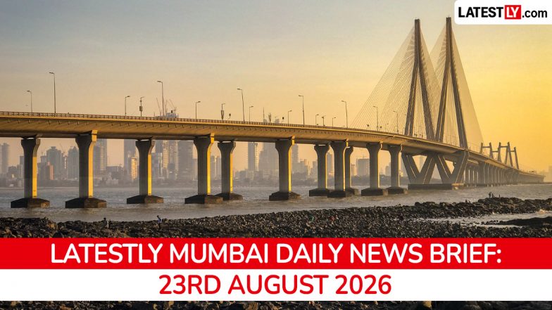 Mumbai Latest News Today on August 23rd, 2026: Ganesh Idol Tragedy, FDA Raids &amp; Tunnel Completion