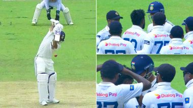 Yashasvi Jaiswal and Asitha Fernando Clash in Heated Altercation After Batter's Dismissal in IND vs SL 2nd Test 2026 (Watch Video)
