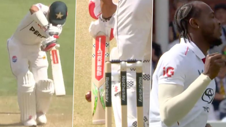 Shan Masood&rsquo;s Woes Continue As Former Pakistan Captain Falls for 1 to Jofra Archer in PAK vs ENG 2nd Test 2026