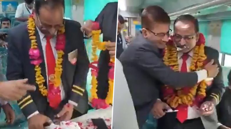 Birthday Celebration on Shatabdi Express: Viral Video Shows Cake Cutting, Railway Staff Under Scrutiny