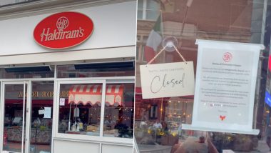 Haldiram&rsquo;s UK Outlet in London Temporarily Closes Weeks After Viral Leicester Square Debut