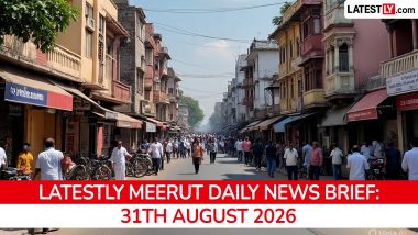 Meerut Latest News Today on August 31st, 2026: PM Flags Off Namo Bharat, Mahapanchayat & Acid Attack