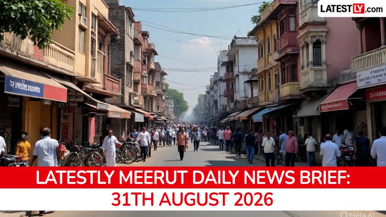 Meerut Latest News Today on August 31st, 2026: PM Flags Off Namo Bharat, Mahapanchayat &amp; Acid Attack