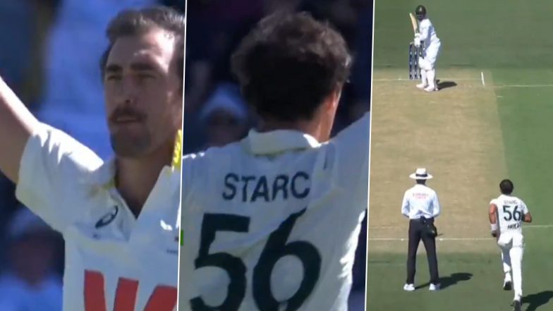 22 Balls, 5 Wickets! Mitchell Starc Dismantles Bangladesh Batters With Fiery Spell in AUS vs BAN 2nd Test 2026 (Watch Video)