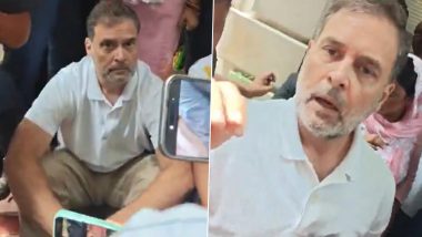 Rahul Gandhi Joins Pellet-Injured CJP Protester at Delhi DCP Office, Demands FIR Over Police Action